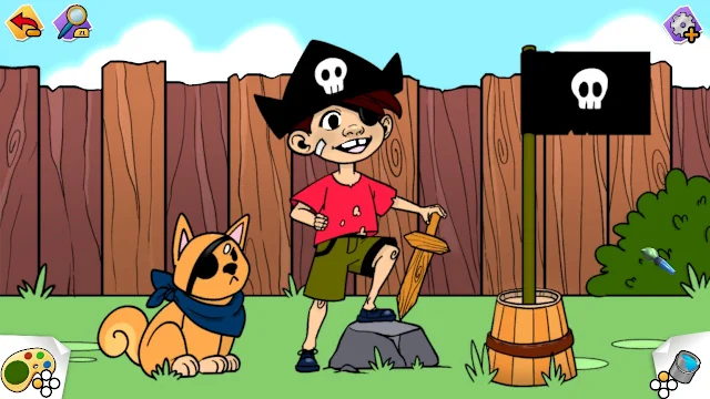 Coloring Book: Adventure Bundle - 90 drawings screenshot 0