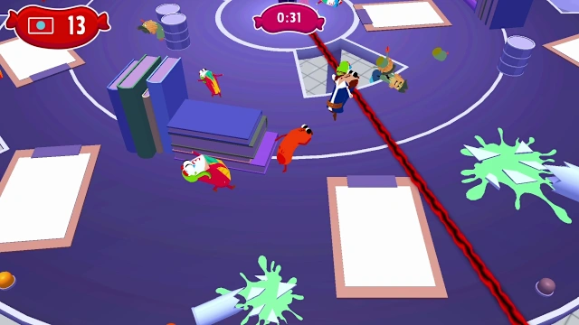Sausage Wars: Laser Edition screenshot 4