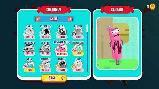 Run Sausage Run!: Bones Edition screenshot 6