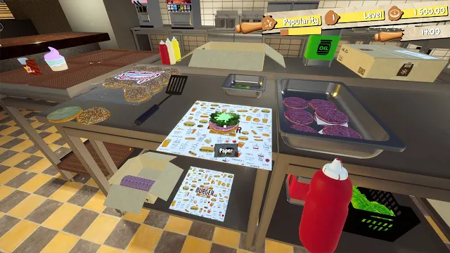Fast Food 2025 Simulator & MYSIDE REALITY screenshot 3