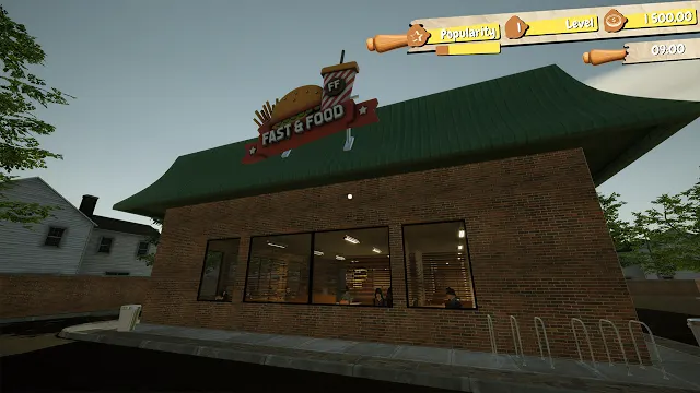 Fast Food 2025 Simulator & MYSIDE REALITY screenshot 5