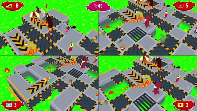 Sausage Wars: Toxic Edition screenshot 6