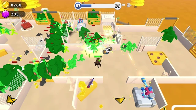 Zombie Defense: Jungle Edition screenshot 4