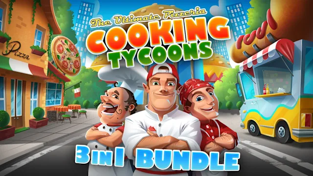 Cooking Tycoons - 3 in 1 Bundle The Ultimate Pizzeria