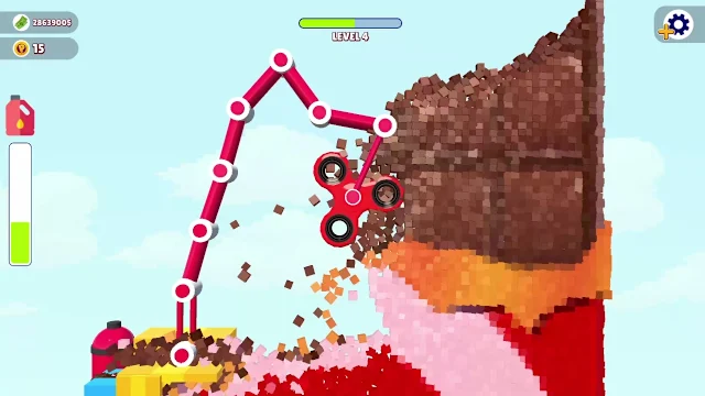 Bucket Crusher: Cool World Edition screenshot 3