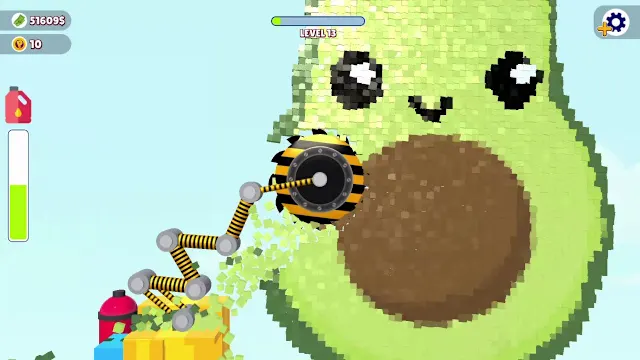 Bucket Crusher: Cool World Edition screenshot 1