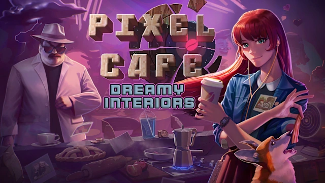 Pixel Cafe Dreamy Interiors