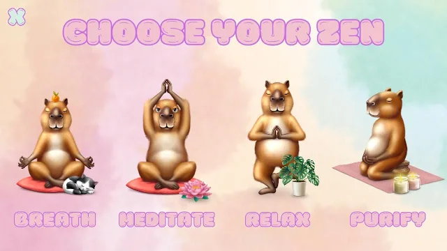 Capybara Zen Purification Edition screenshot 0