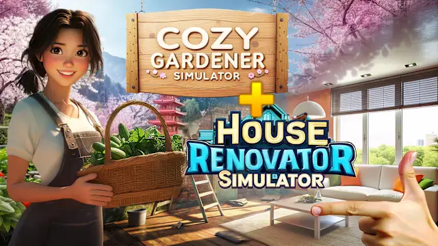 Cozy Gardener Simulator & House Renovator Simulator