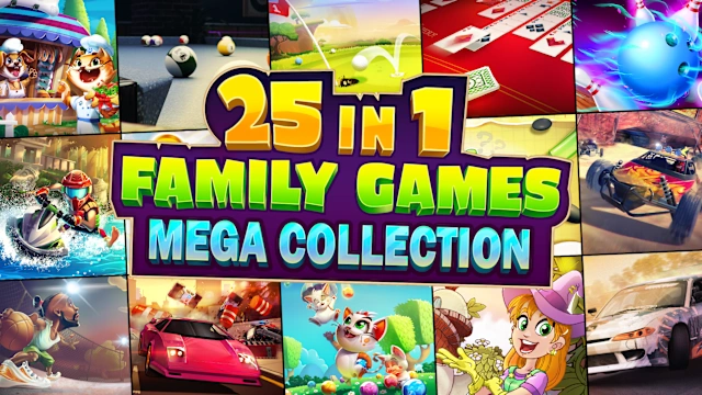 25 in 1 Family Games Mega Collection