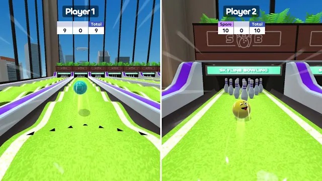 Skyline Bowling: Spooky Edition screenshot 2