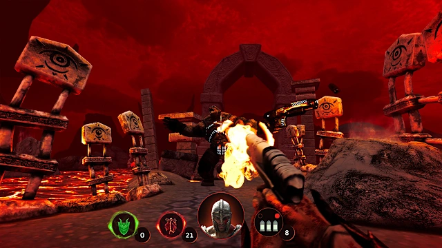 Flames of Damnation: Survival Instinct screenshot 4