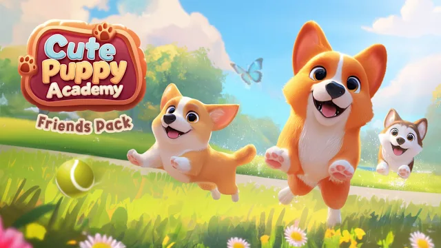 Cute Puppy Academy: Friends Pack