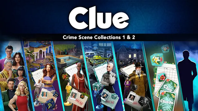 Clue: Crime Scene Collections 1 & 2