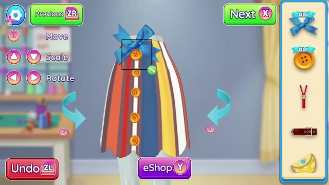 DIY Fashion Star: Gold Edition screenshot 1