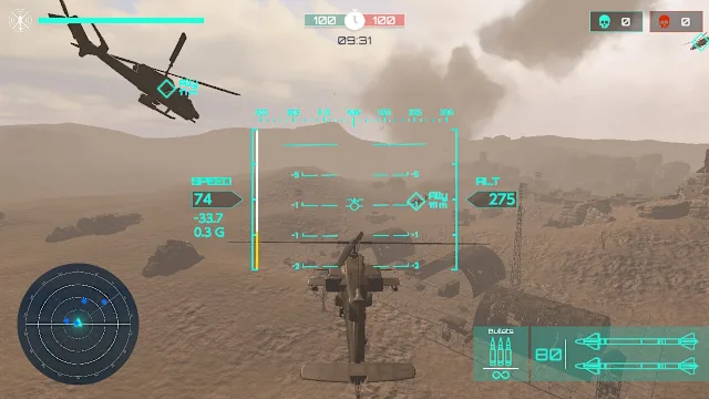 AirStrike Command: Tactical Assault Operation & Helicopter Battle Arena Simulator screenshot 6