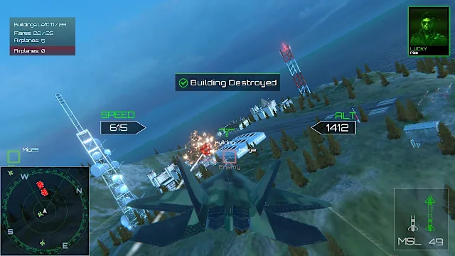 AirJet Fighter Sky Dominators: Aerial Assault & World War II - Airplanes Battle screenshot 4