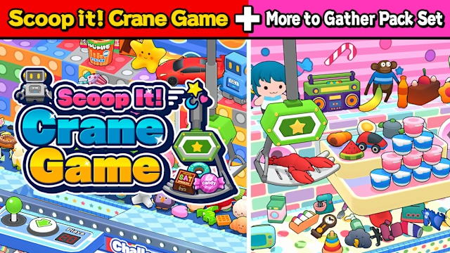 Scoop it! Crane Game + More to Gather Pack Set