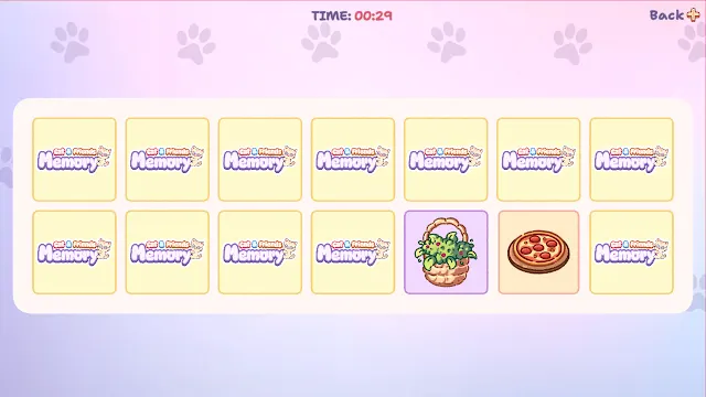 Cat&Friends Memory Critter Cuddles screenshot 1