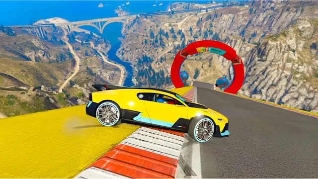 Car Stunt Hero Simulator 2025: Hit the Road screenshot 1
