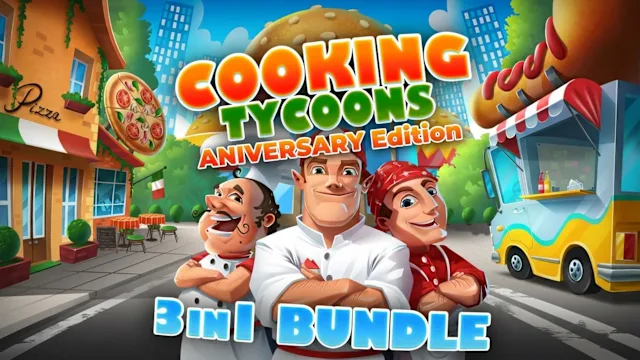 Cooking Tycoons - 3 in 1 Bundle ANIVERSARY Edition