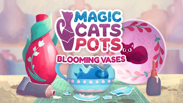 Magic Cats Pots Blooming Vases