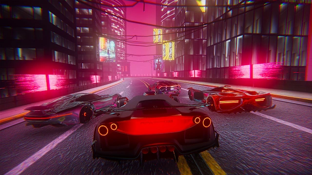 Neon Drifter - Cyber Racing: Cyber Reign screenshot 5