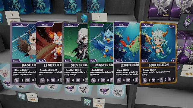 Shop Simulator Collection Bundle: Trading Card & Collectible Cars & Retro Geek screenshot 1