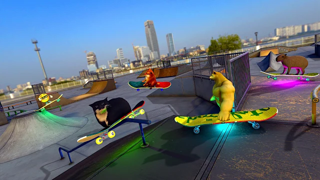 Skateboard Drifting with Maxwell Cat: The Game Simulator – Street Legends screenshot 3