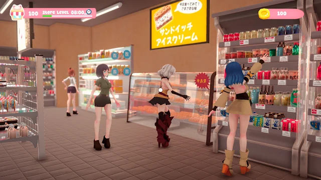 Supermarket Anime Deluxe Edition screenshot 0