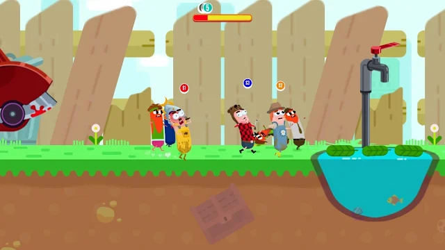 Run Sausage Run!: Country Edition screenshot 2