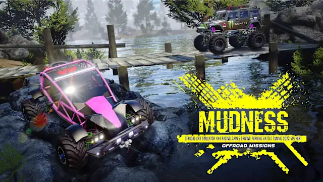 Mudness Offroad Car Simulator - 4x4 Racing Games Driving, Parking, Battle, Tuning 2022 SIM Kart: Offroad Missions