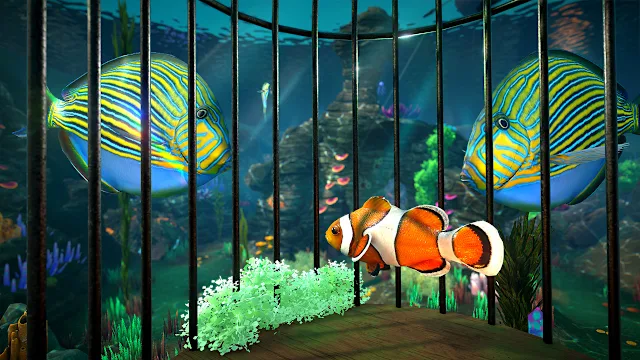 Aquatic Life: Fish Simulator RPG: Secrets & Survival screenshot 1