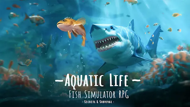 Aquatic Life: Fish Simulator RPG: Secrets & Survival