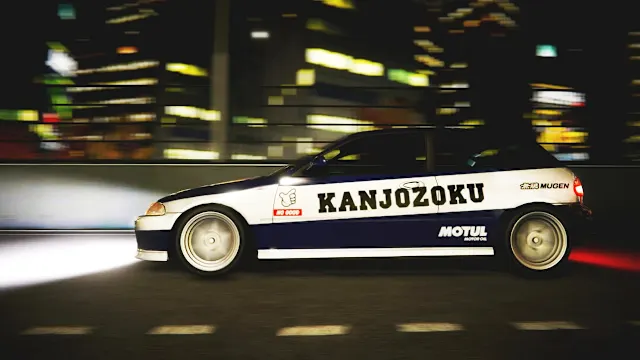 Kanjozoku Game レーサー - Car Racing & Highway Driving Simulator Games: Midnight Velocity screenshot 4