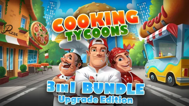 Cooking Tycoons - 3 in 1 Bundle Upgrade Edition