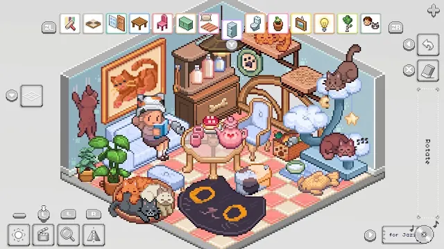 Pocket Nook Summer Purrty Edition screenshot 1