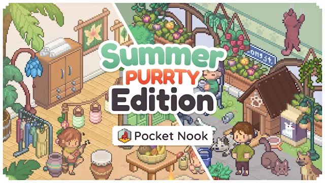 Pocket Nook Summer Purrty Edition