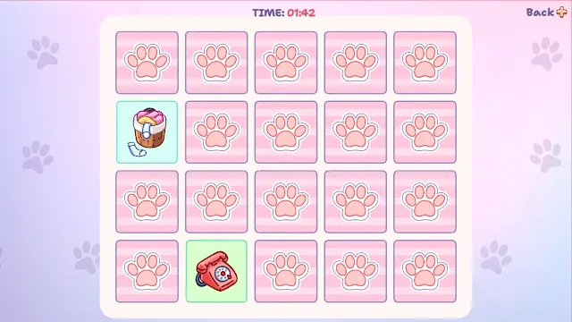 Cat & Friends Memory Fluffy Finders screenshot 1