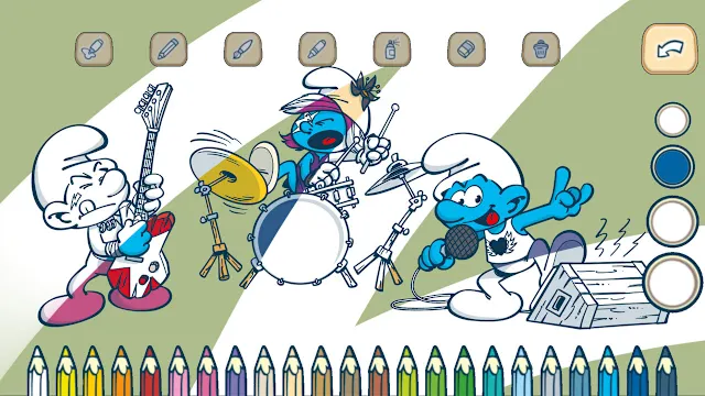 The Smurfs: Colorful Stories Drawing Pack screenshot 3