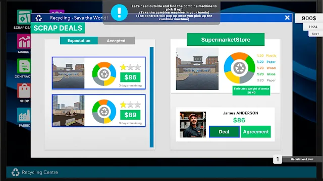 Recycling Station Simulator: Eco Operations screenshot 4