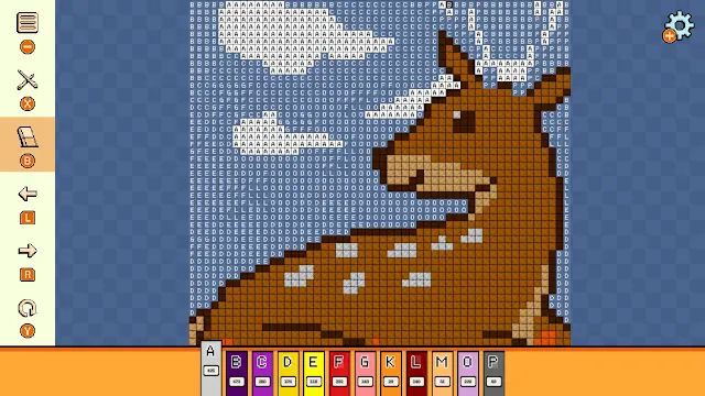Pixel Cross Stitch Color by Number Seasons Collection Season 4 screenshot 2