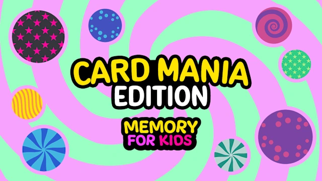 Memory For Kids Card Mania Edition