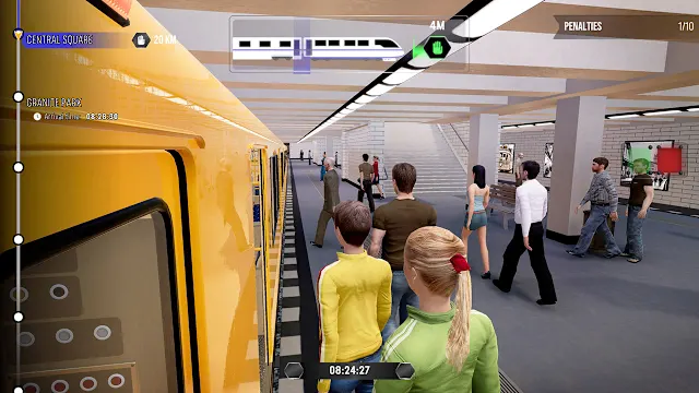 Subway Simulator 2025 - City Train: Urban Ride screenshot 4