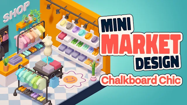 Mini Market Design Chalkboard Chic