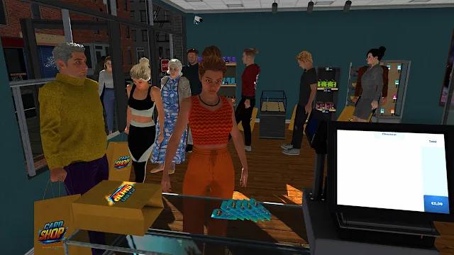 CARD SHOP GAME STORE - TCG SIMULATOR: Trading Experience screenshot 1