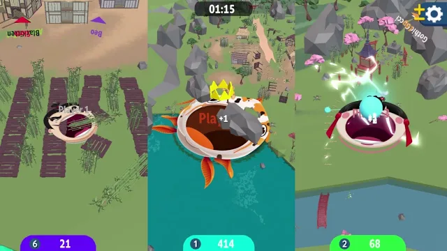 Hole io: Emerald Edition screenshot 5