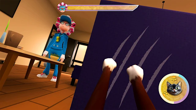 Evil Cat Simulator vs Granny: Prank Experience screenshot 4