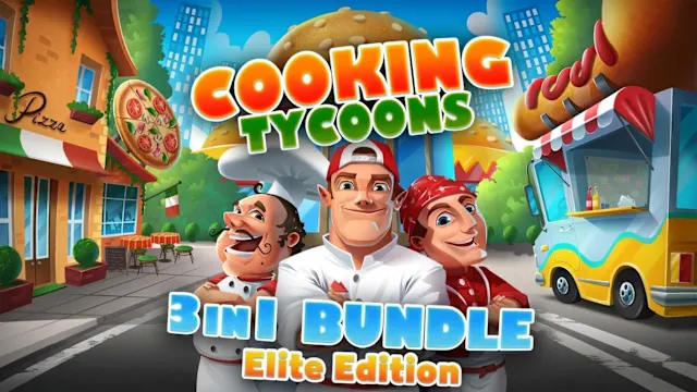 Cooking Tycoons - 3 in 1 Bundle Elite Edition