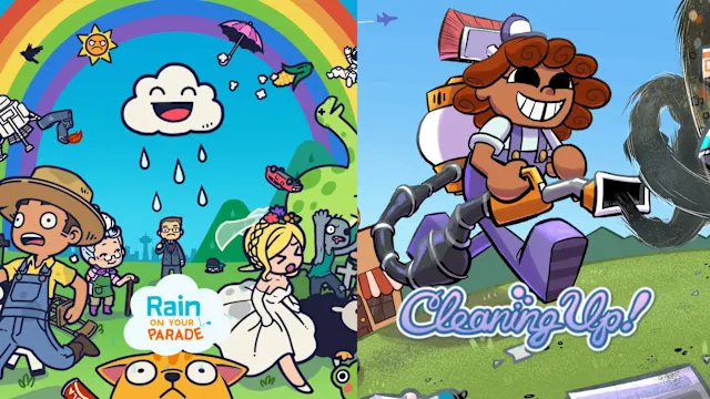 Rain on Your Parade + Cleaning Up!